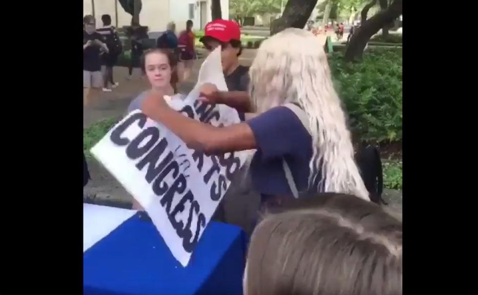 Kavanaugh supporters get screamed at, surrounded, reportedly shoved by leftist mob at major college