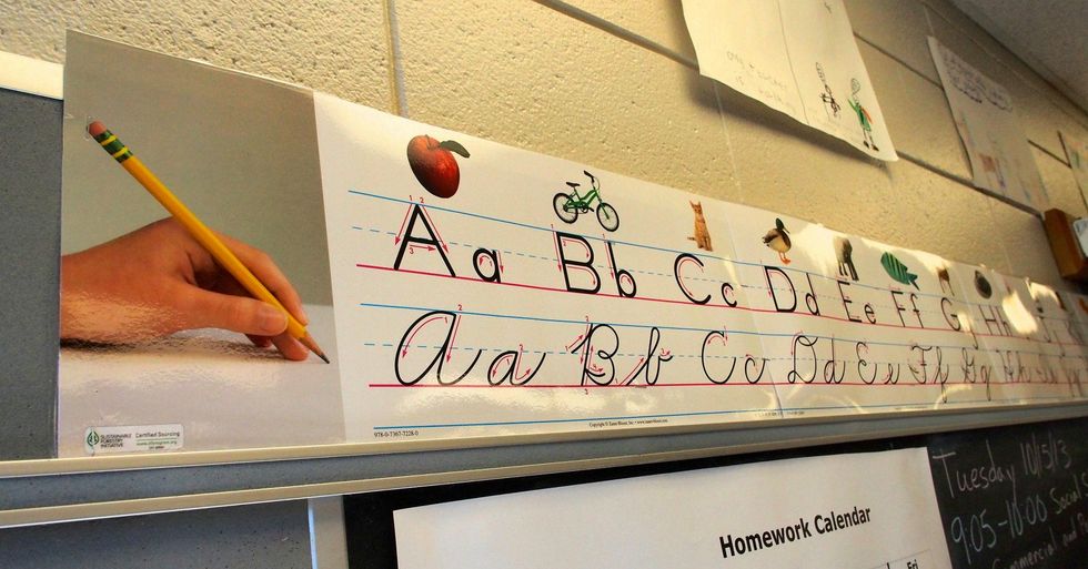 Third-grade chart explains consent: ‘[I]n the middle of a hug and the person changes their mind?’