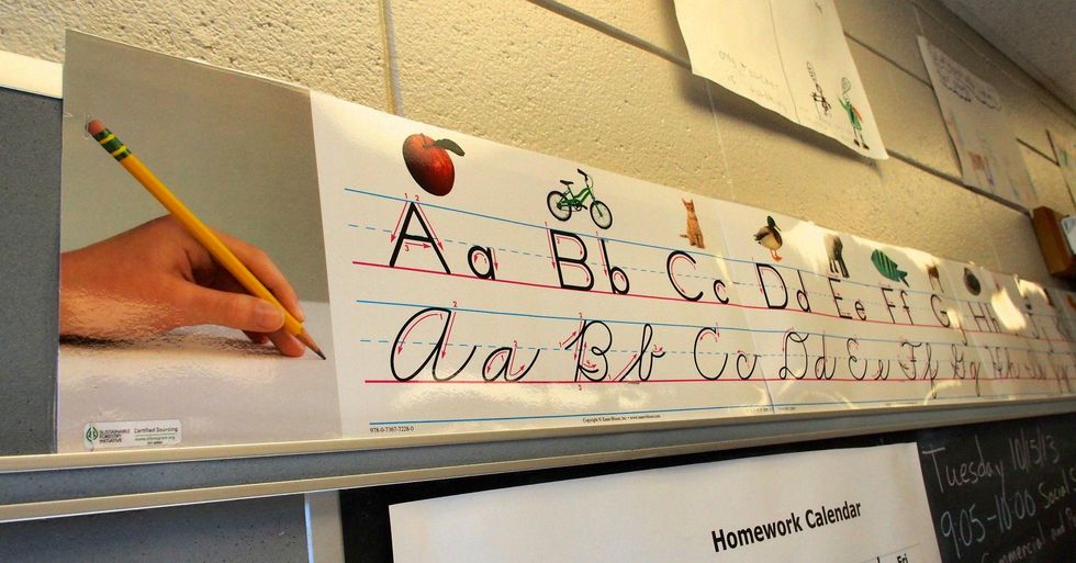 Third-grade chart explains consent: ‘[I]n the middle of a hug and the person changes their mind?’
