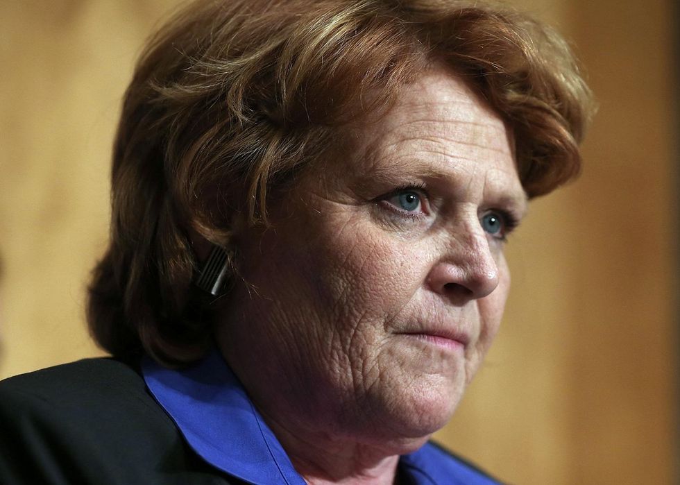 BREAKING: Democratic Sen. Heidi Heitkamp says she will vote against Kavanaugh