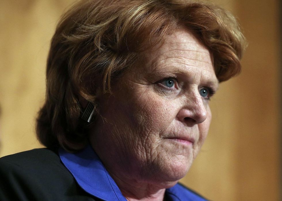 BREAKING: Democratic Sen. Heidi Heitkamp says she will vote against Kavanaugh