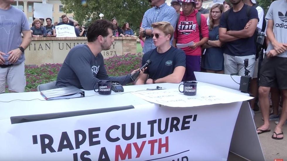 Texas university offers counseling for distressed students after Steven Crowder event