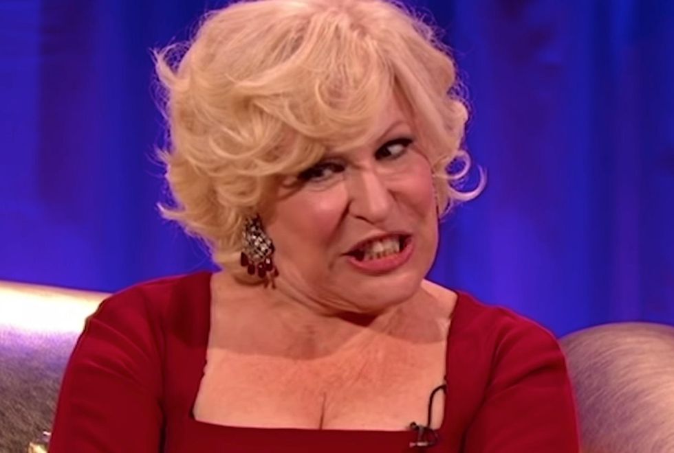 Even liberals are upset at this bizarre tweet about women from Bette Midler