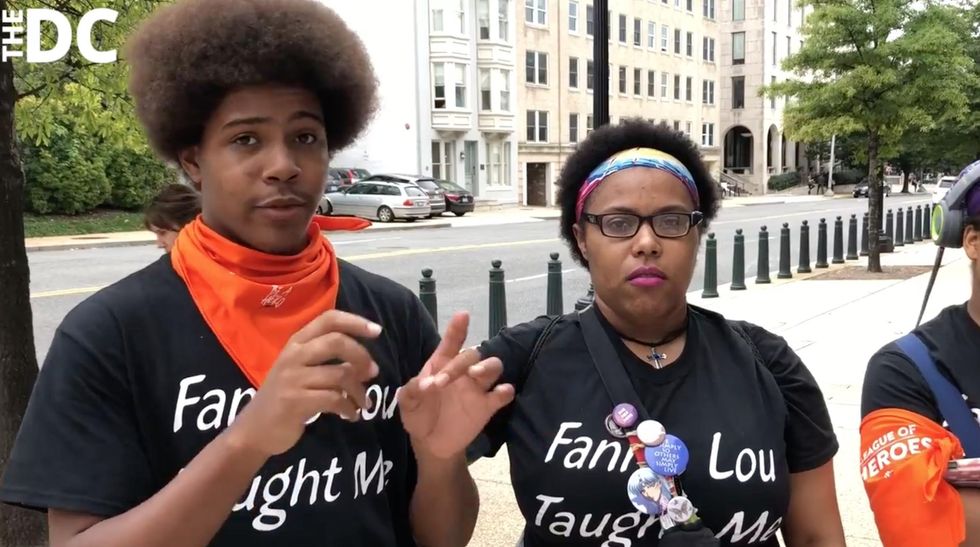 WATCH: Anti-Kavanaugh protesters asked if he should be given due process. Their answers are scary.