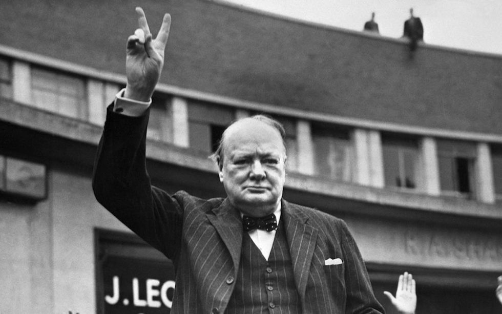 Twitter blasts retired astronaut for quoting Winston Churchill. Then he's ripped for apologizing.