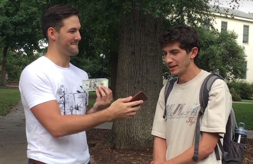 Can college students recall conservatives ever shutting down liberal speech on any campus?