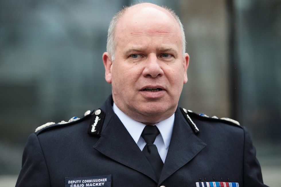 London police chief watched from his car as a fellow officer was stabbed to death by a terrorist