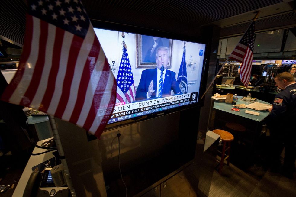 The stock market took a massive dive today - here's how Trump explained what happened