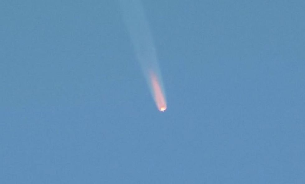 Astronauts safe after failed rocket launch, emergency bail-out
