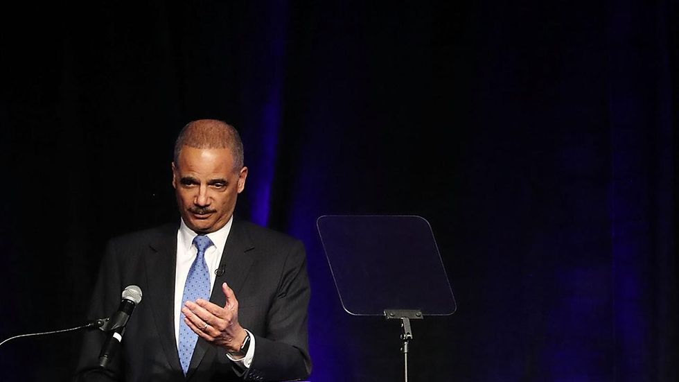 President Trump: Former AG Eric Holder's 'kick them' comments were 'disgusting
