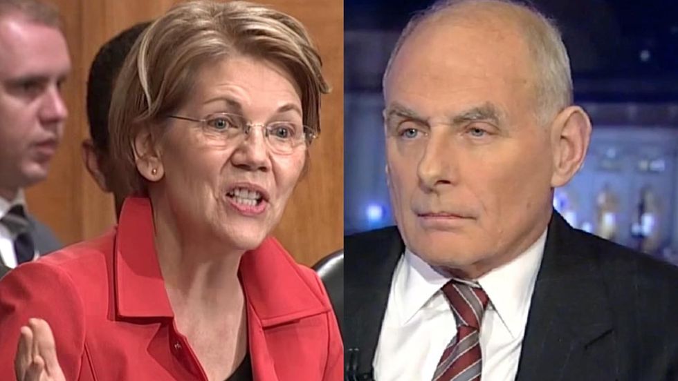 Here's what led John Kelly to call Liz Warren an 'impolite arrogant woman