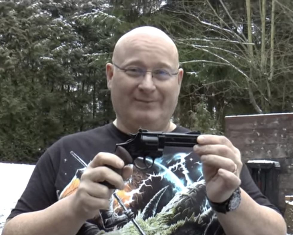 Fully Auto Cap Gun? Leave It to This German Guy to Invent One.