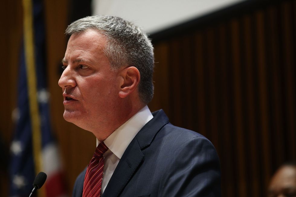 New York City Mayor Bill de Blasio Responds to Cops Who Turned Their Backs at Funerals