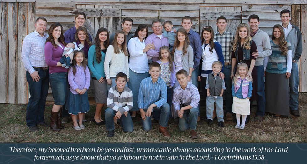 19 Kids, No TV and a 16-Foot Dining Room Table. Take a Look Inside the Bates Family's Chaotic Life.