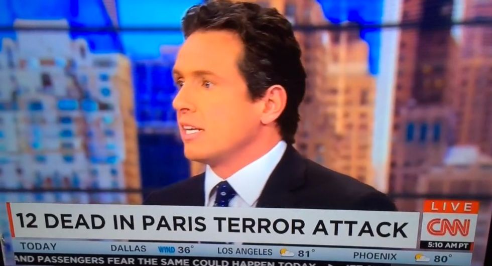 Before CNN Refrained From Showing the Charlie Hebdo Cartoons, One Host Proved He Was Unafraid