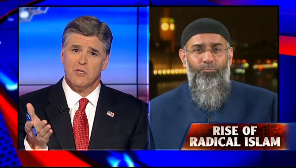 Fireworks Erupt As Sean Hannity Confronts Radical Imam: 'I Still Think You're an Evil SOB