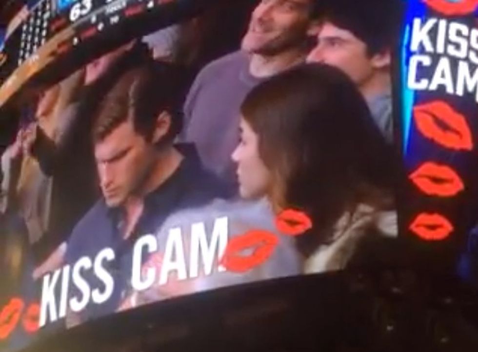 Woman on Date 'Shocked' Audience By What She 'Suddenly' Did on Kiss Cam: ‘Whole Crowd Went Crazy’