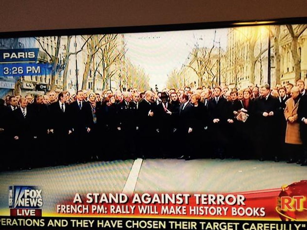 Guess Who's Missing?': Americans Wonder Why Obama Skipped Paris March