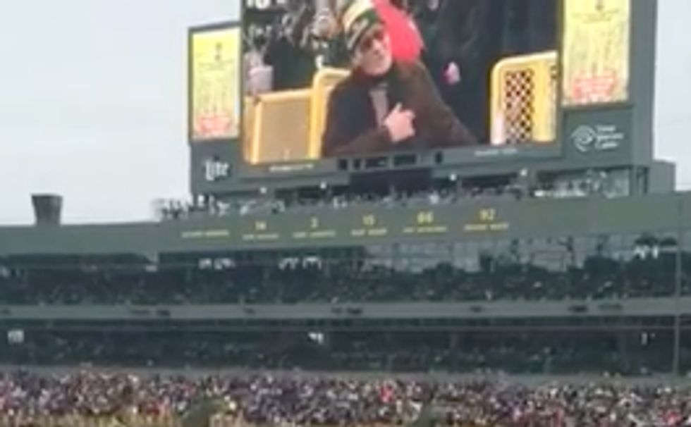 Just when you thought Charlie Sheen couldn't get any weirder, see what he reportedly did to celebrate a Packers win