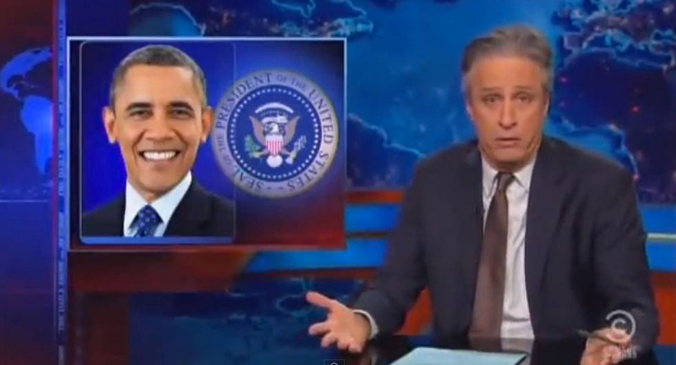 Jon Stewart Rips Obama, Holder for Failing to Attend Paris March: ‘Unbelievable!\