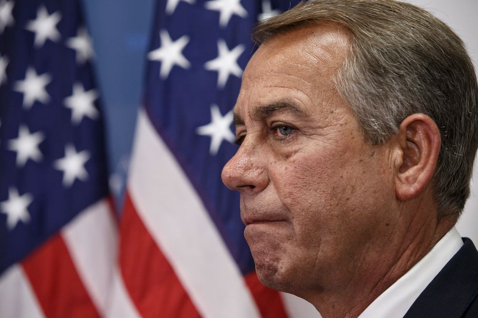 John Boehner says he's rooting against a nuke deal with Iran