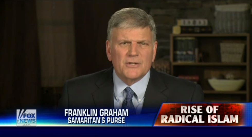 Rev. Franklin Graham's Non-PC Move on Live TV: 'I Want to Say Something to All the Muslims That May Be Watching This…\