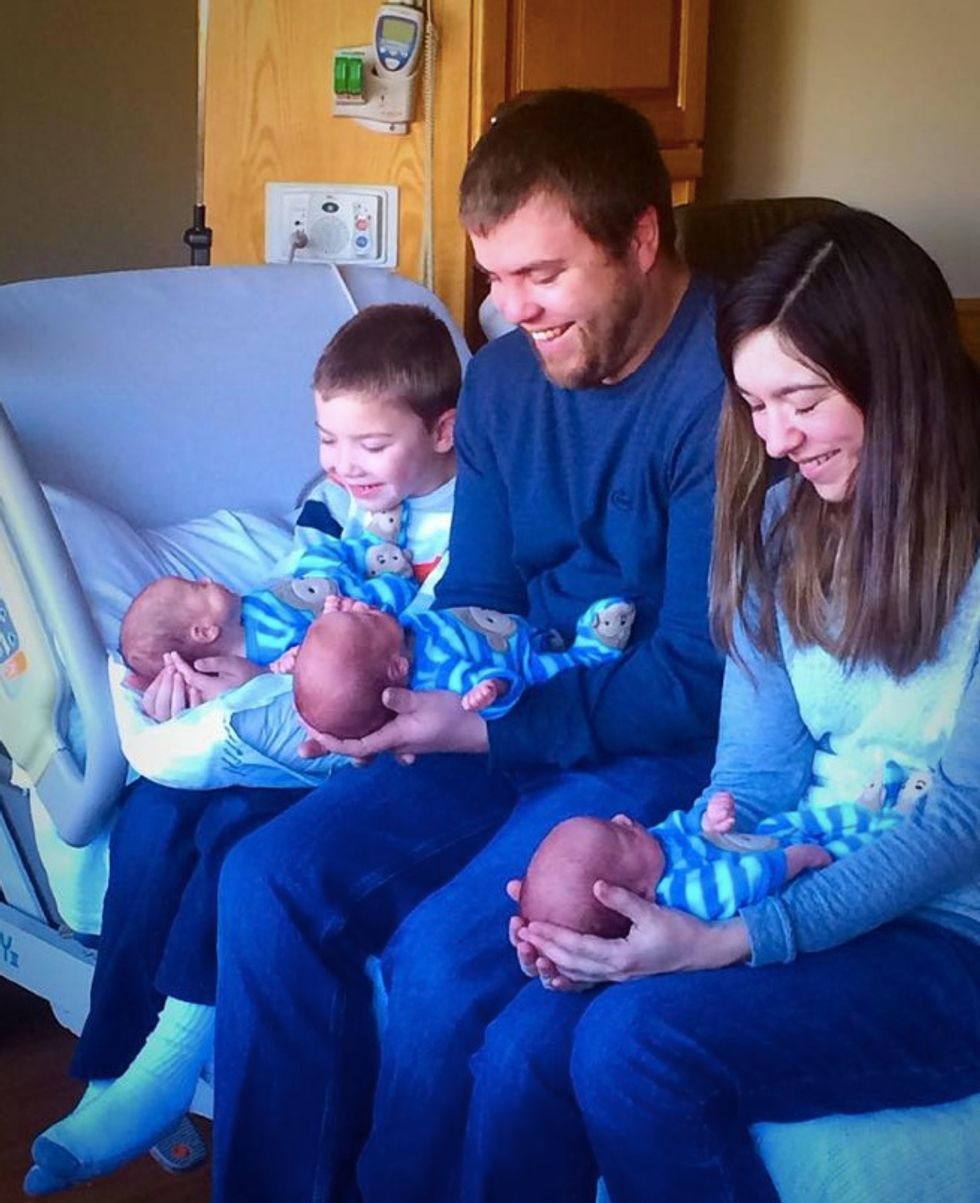 After Triplets' 'One in a Million' Birth, Their Family Is Ready for Everyone to Come Home