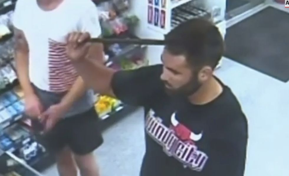 Watch This Guy Walk Into a Gas Station With an Injury So Bizarre, People Didn't Believe It Was Real: 'Man, Is This a TV Show?