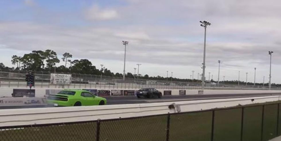Tesla Absolutely Slaughters Dodge Hellcat in Humiliating Drag Race Matchup