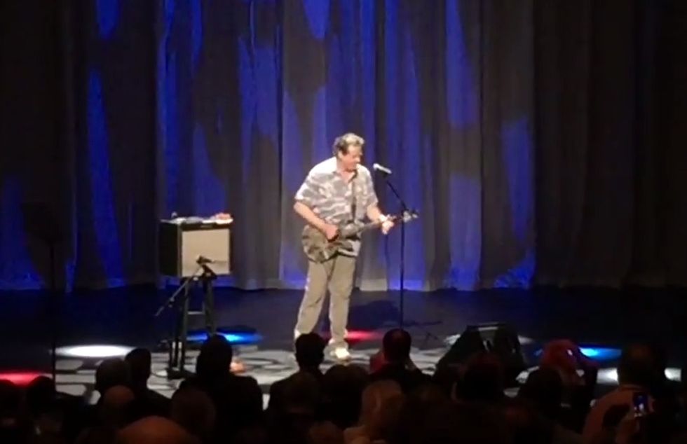 Watch Ted Nugent's Rousing National Anthem Rendition — but First, His Strong Message on Chris Kyle