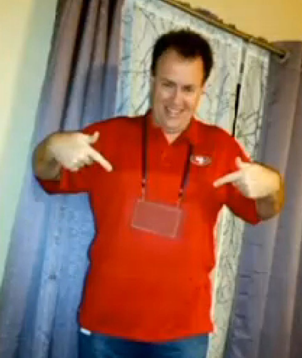 Here's the Seemingly Innocent Picture That Got a Man Stripped of His Super Bowl Press Pass