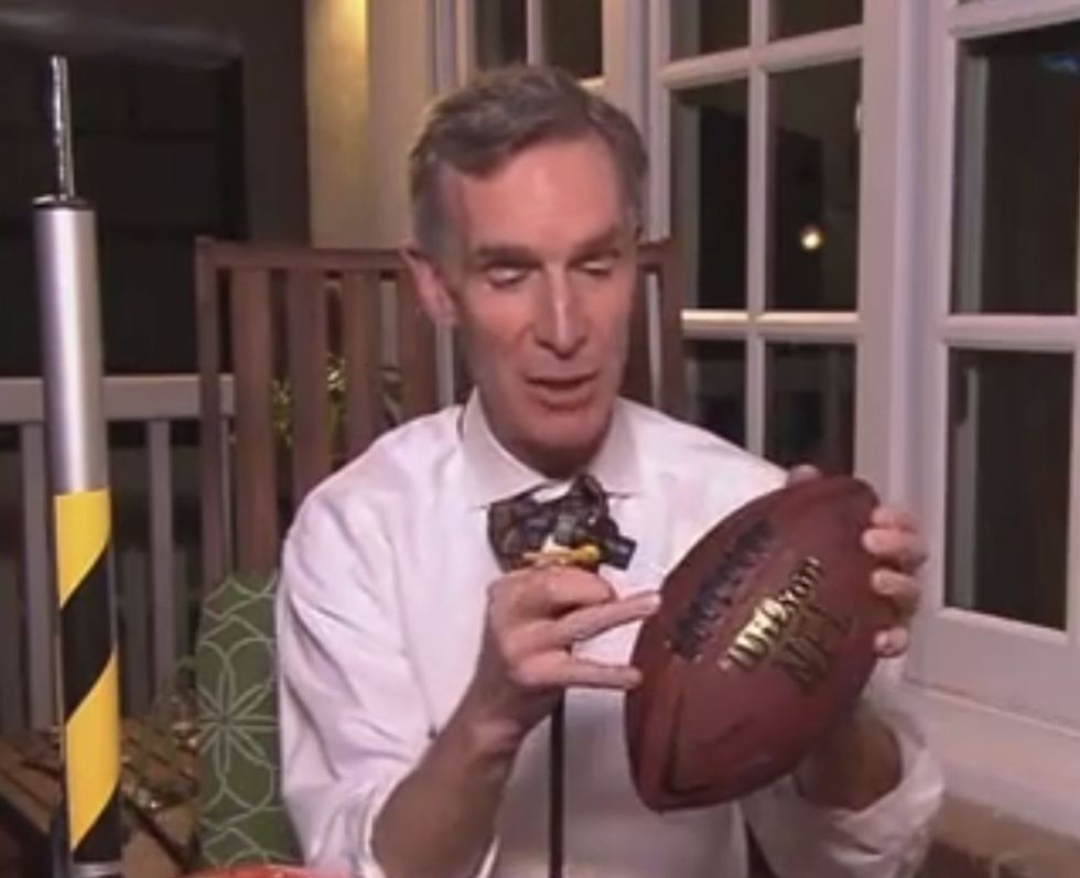 Bill Nye Isn't Buying the Patriots' Ball-Deflating Explanation
