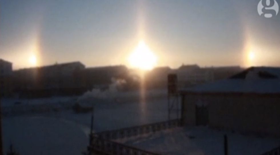 How Many Suns? See How a Rare Phenomenon Drastically Changed an Asian Skyline