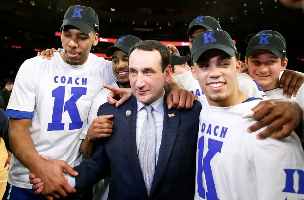 Duke Basketball Coach's Historic Victory Places Him in a Class by Himself