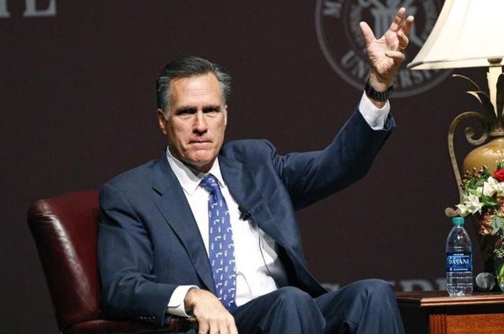Obama Takes Jab at Mitt Romney in Speech — and in One Blistering Tweet, Romney Strikes Back