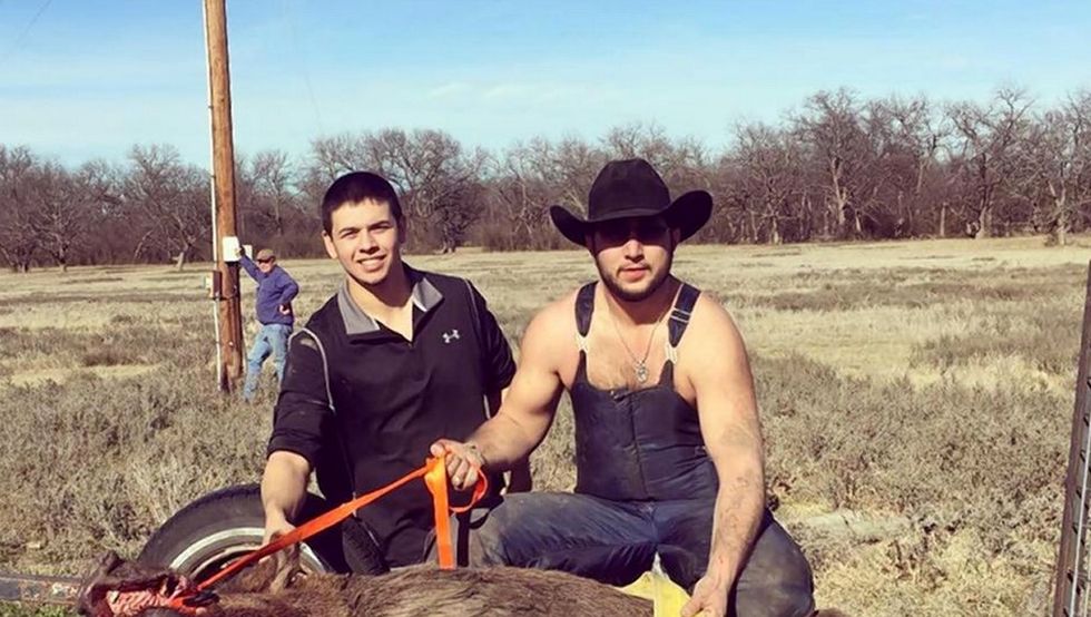 Texas Hunters Came Across Massive, Nearly 800-Pound Creature That Required a 'Double Take' — Then They Caught It… Alive