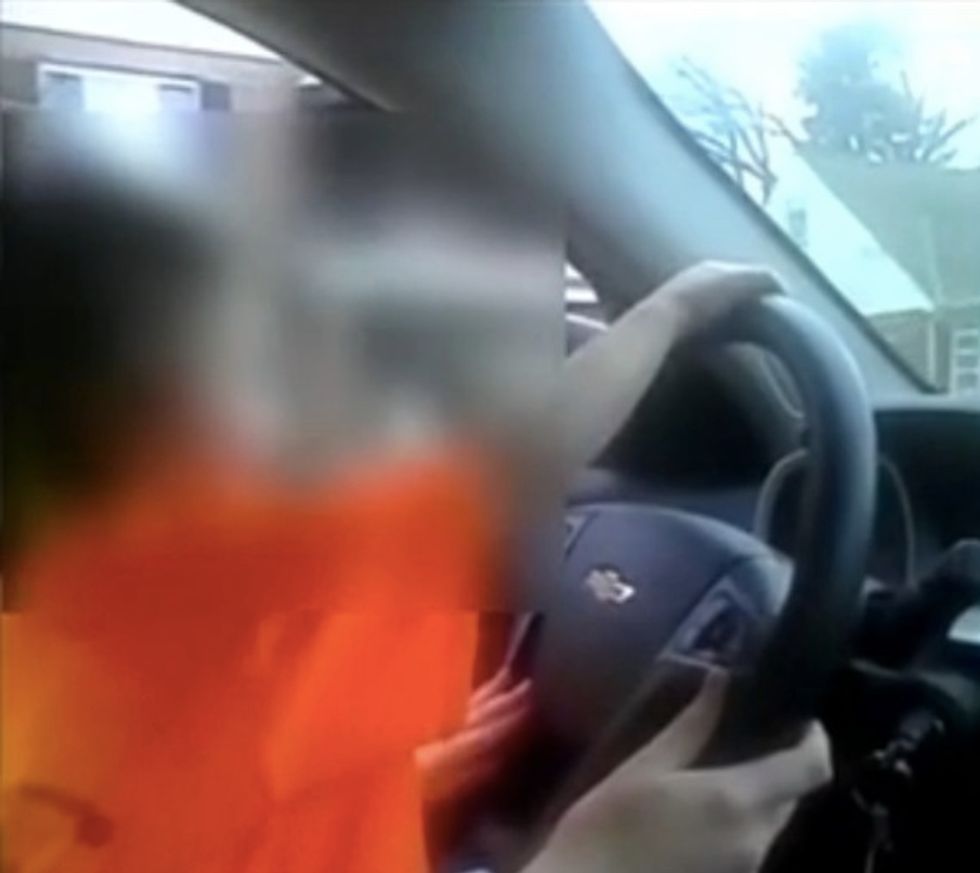 Video of Little Boy Not Wearing Seat Belt in Moving Car Is Just One Problem Authorities Have With It