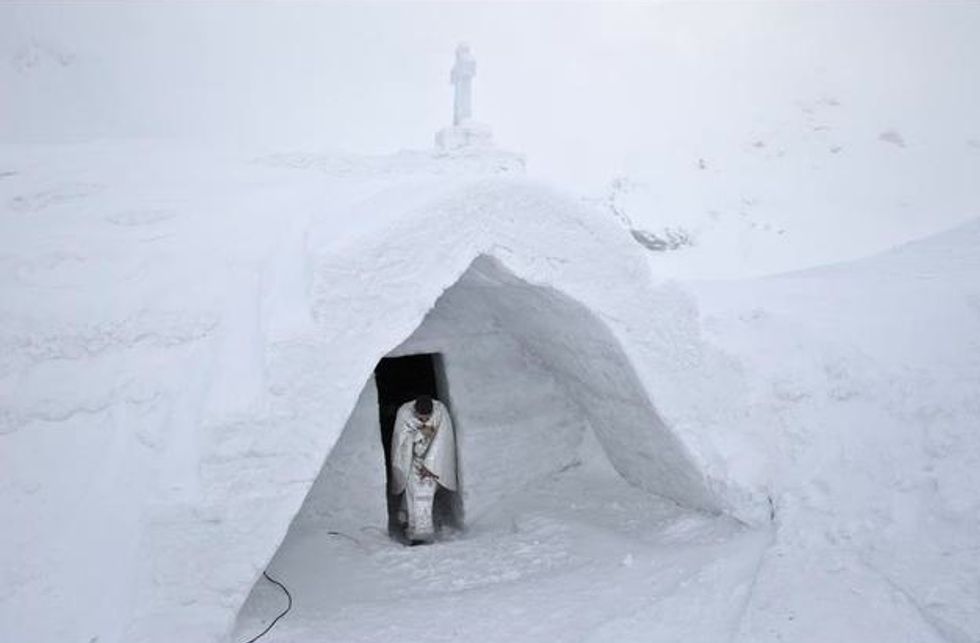 Take a Peek Inside This Stunning, Secluded Church Made Entirely of Ice