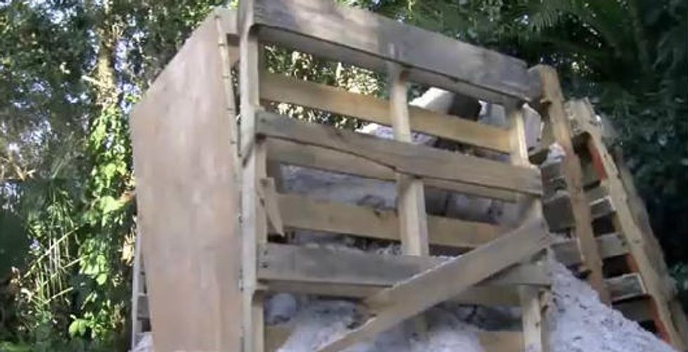 Neighbors Furious After Man Builds His Own Gun Range in Backyard. The Police? They Say He Isn't Breaking the Law.