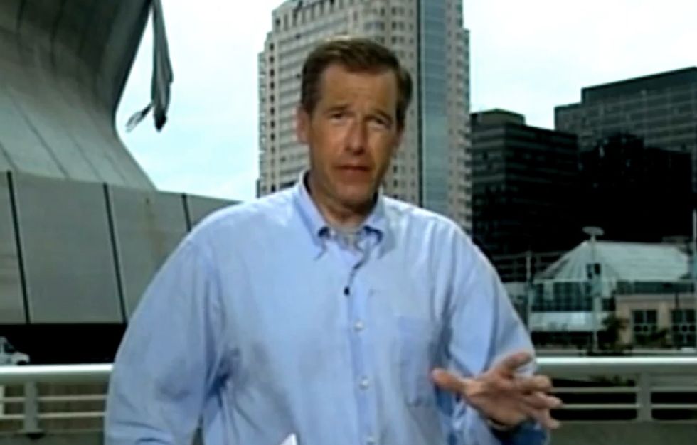 Brian Williams Once Claimed to See a Body Floating Down the Street After Katrina. There's Just One Problem...