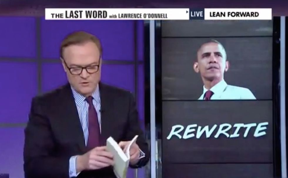 MSNBC Host Calls Obama's Book the 'Finest Literary Work Ever Authored by a President of the United States