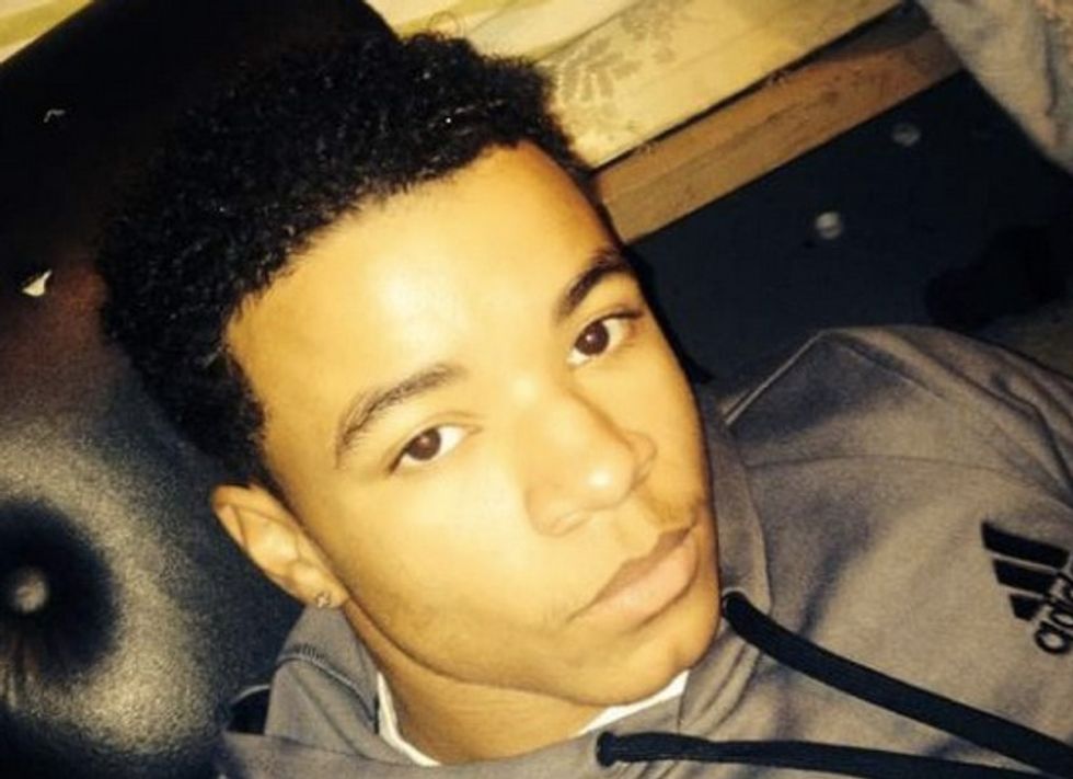 Police Say Teen Charged With First-Degree Murder Appears in Photo With Something Vile in Background That Led to His Arrest