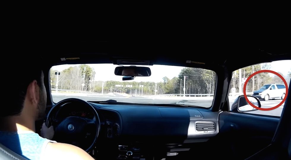 If He Hadn't Had His Dashcam Rolling, He Might Have Been Blamed for What's About to Happen