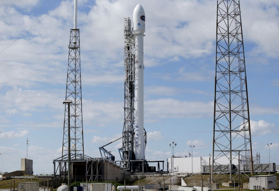 SpaceX Calls Off Launch of Space Weather Satellite