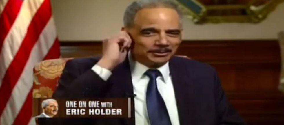 The Question an MSNBC Host Asked Eric Holder That Seemed to Stun Even Him