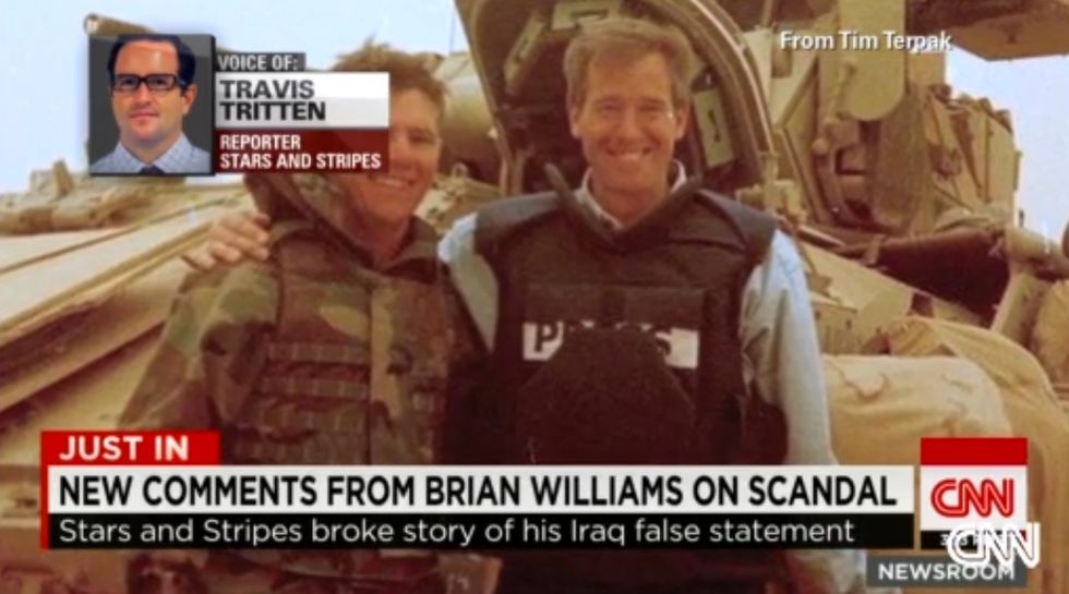 Stars and Stripes Publishes Brian Williams Interview Five Days Later — But Why Did They Sit on It?