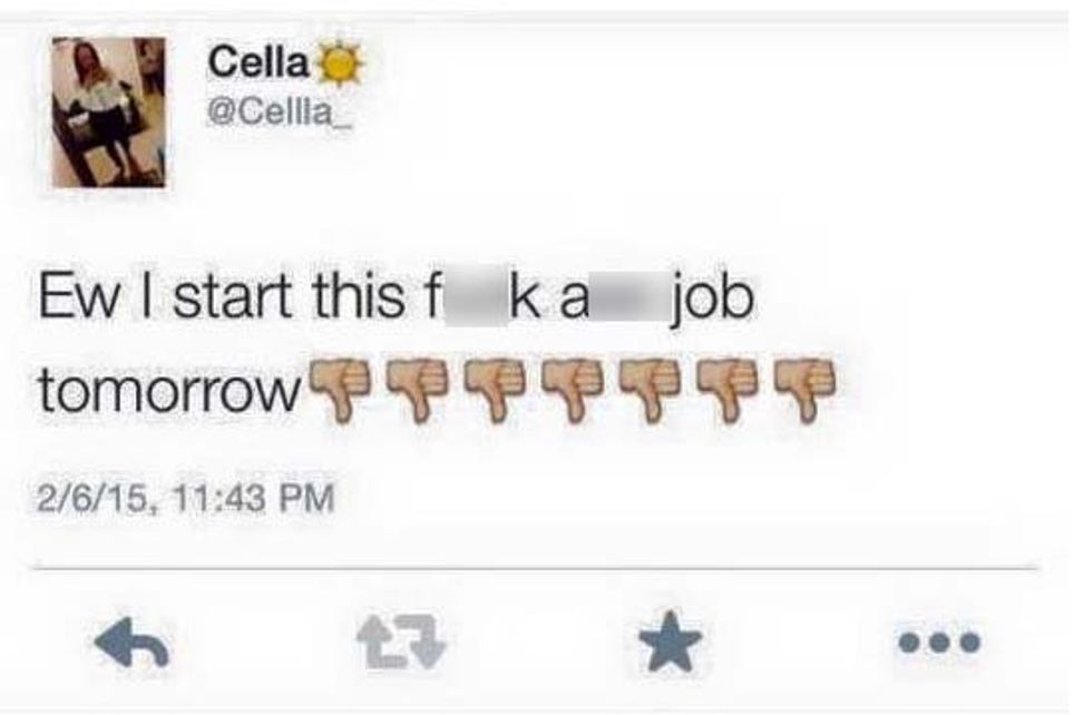 Woman Posts Profane Complaint About Her Job Day Before She Starts...Then Her New Boss Replies