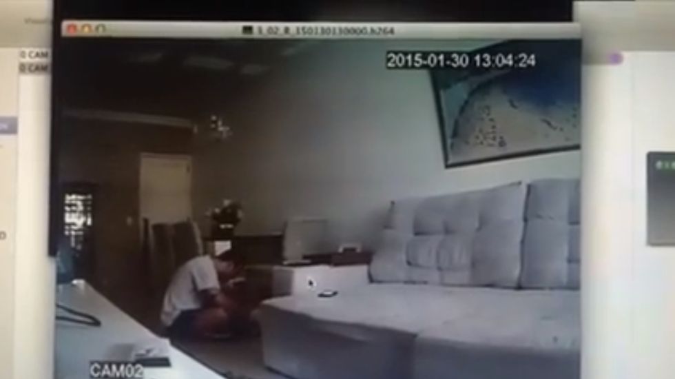 Woman Installs Camera, Sees Boyfriend Commit Act of 'Cowardice' So 'Evil' She Breaks Up With Him
