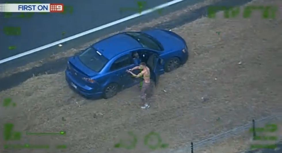 These Men Had Already Carjacked Four Vehicles. Insane Video Shows What They Did When Police Road Spikes Brought Them to a Stop.