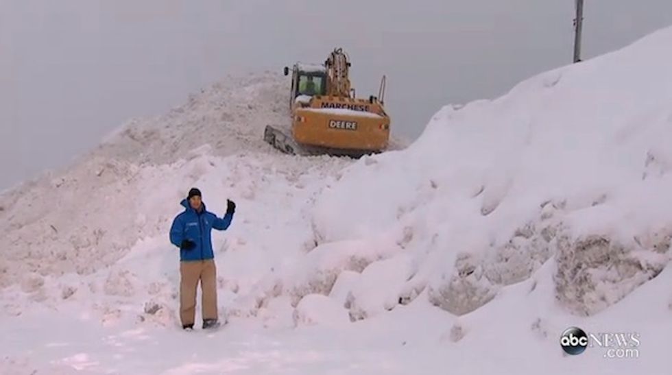 Just What Is Being Done With the Massive Heaps of Snow Falling Across New England?